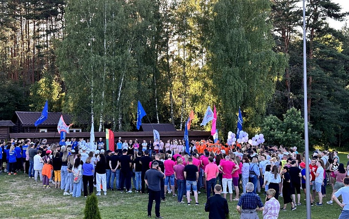18 - туристический слет Белгазпромбанка прошел в эти выходные на базе Дома отдыха "Логойский"! 